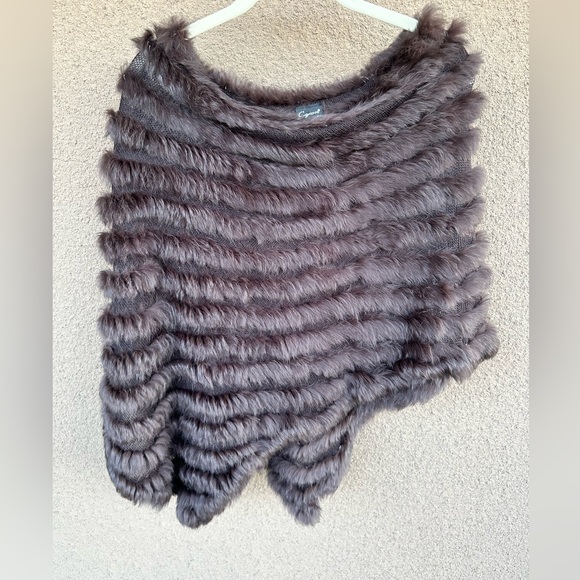 Cejon Accessories - Cejon Fur Shawl with Thin Lining | Size M